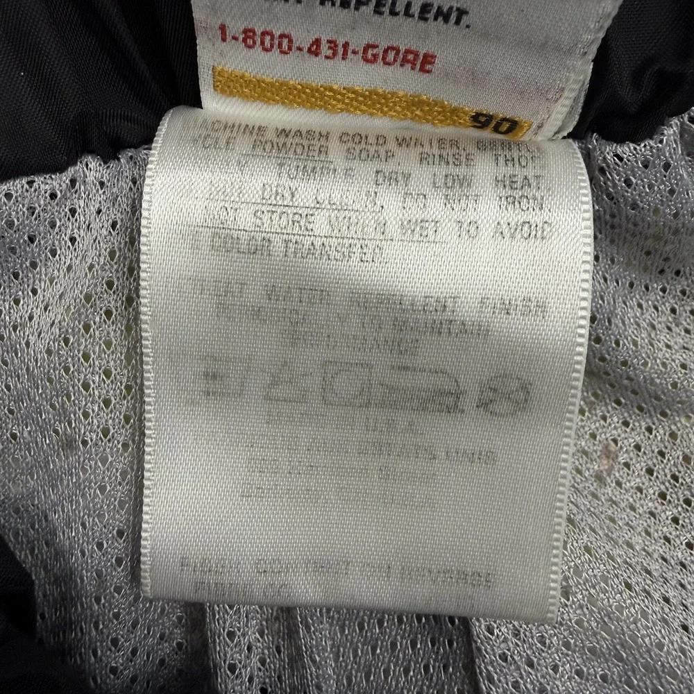 Vintage USA North Face Gore Tex Pants Mens Large Black Snow Ski Mountain READ‎